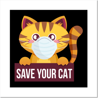 Save your Cat Posters and Art